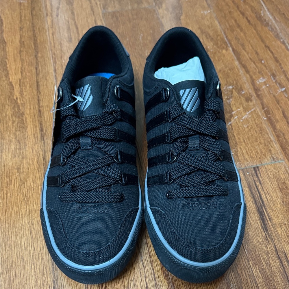 Men's Black Canvas Sneakers